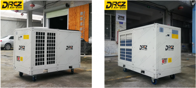 3 εμπορικό κλιματιστικό μηχάνημα φορητή μονάδα 110000btu σκηνών φάσης εναλλασσόμενου ρεύματος 10 τόνου