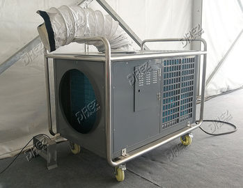 Κίνα Μικρό οριζόντιο φορητό κλιματιστικό μηχάνημα σκηνών, στρατιωτικό σημείο σκηνών μονάδα εναλλασσόμενου ρεύματος 4 τόνου προμηθευτής